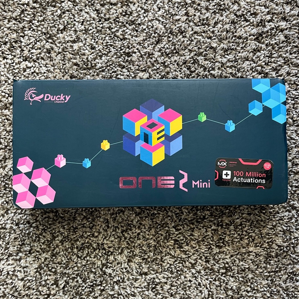 Ducky One 2 mini- Cherry RGB Silent Red Switches